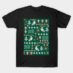 Winter cardinals T-Shirt